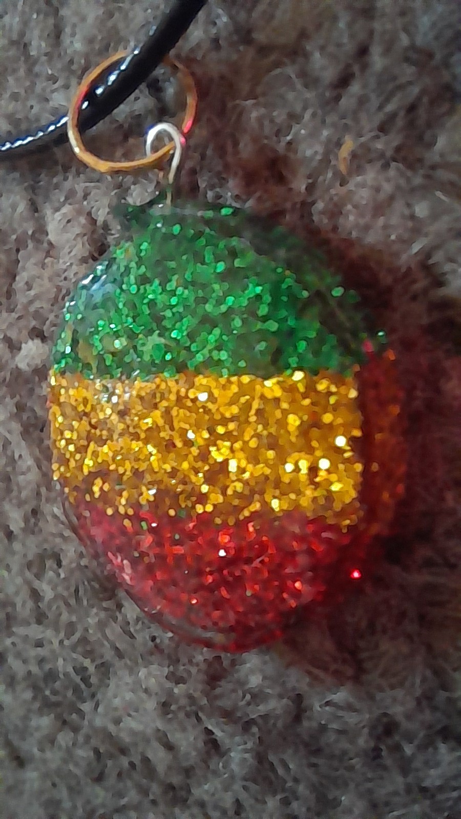 RASTA REGGAE – necklace / design size 2.5cm X 2.5cm approx FAST UK DELIVERY
