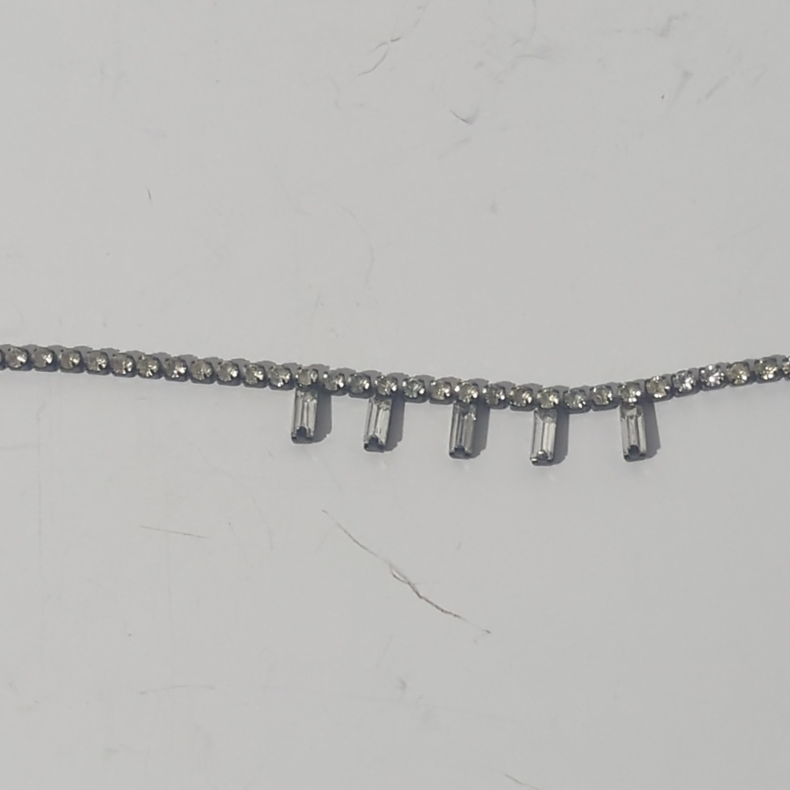 Stella & Dot 5-in-1 Convertible Statement Necklace Silver Pearl Crystal Layered.