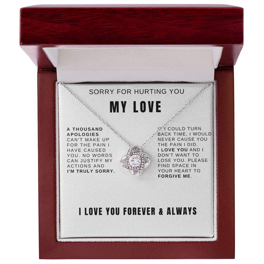 To My Love Necklace Gift For Valentines Day Anniversary Birthday Sorry Gifts