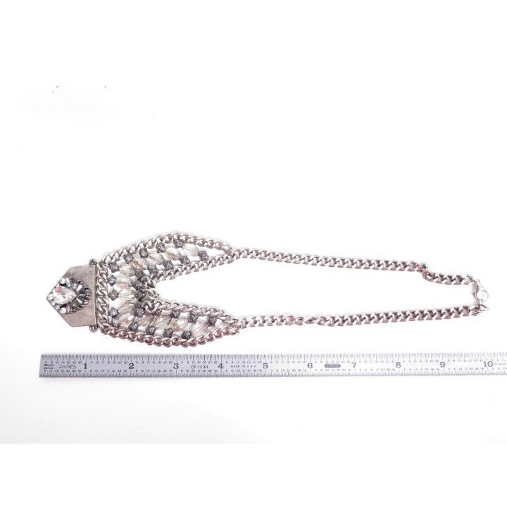 Art Deco Style Rhinestone Necklace