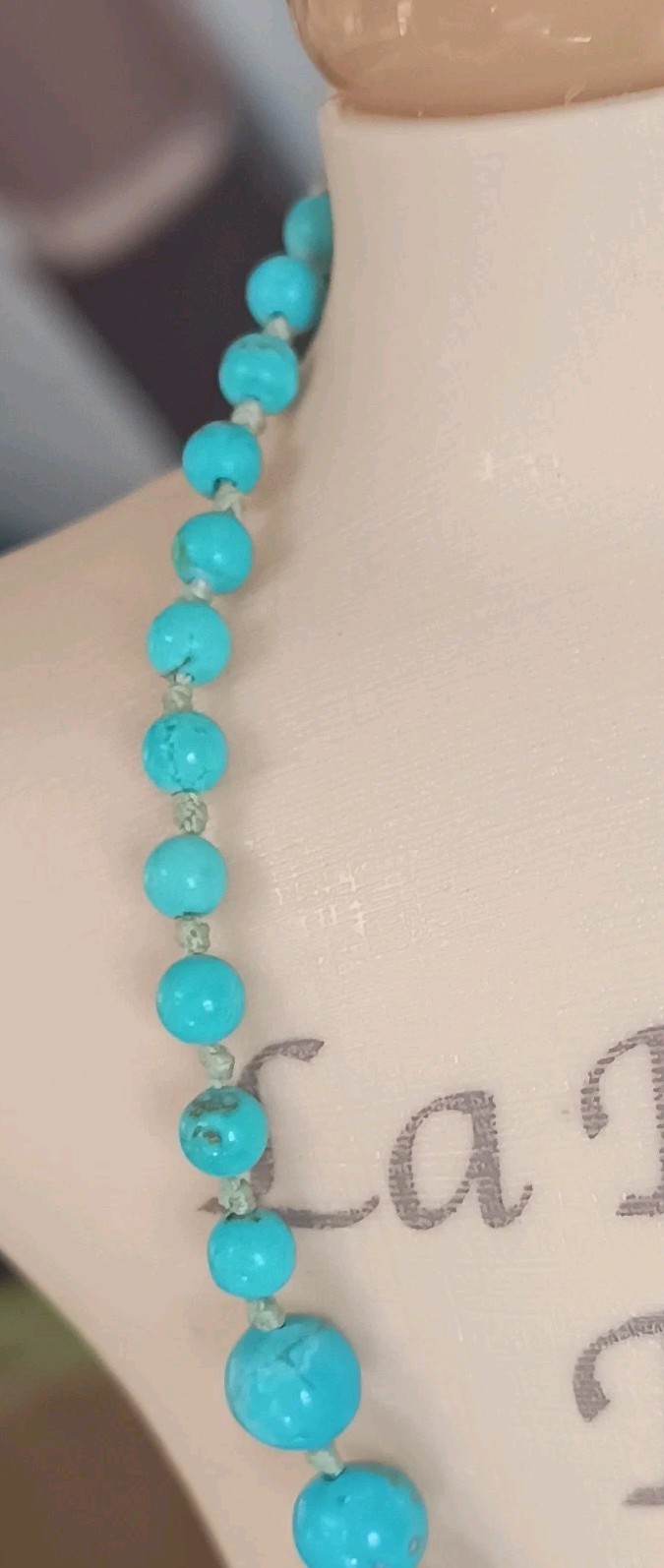 Lola Rose Ruth Vintage Necklace Turquoise 48 cm BN