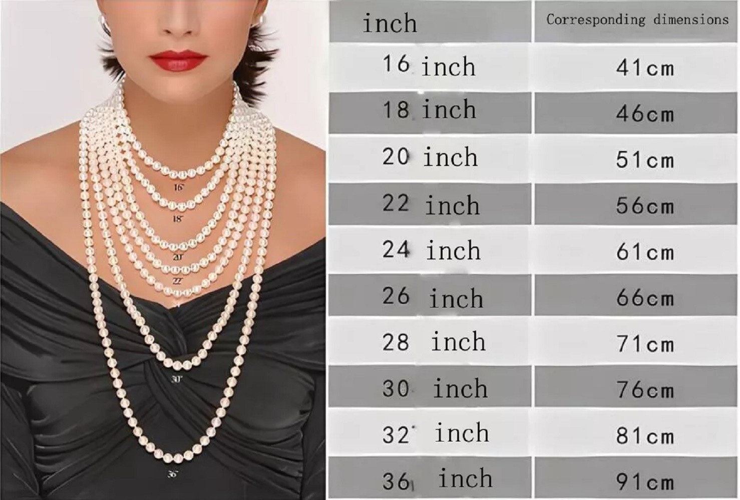 30 inch natural 6-7mm AAA+white akoya pearl necklace with 14k gold buckle