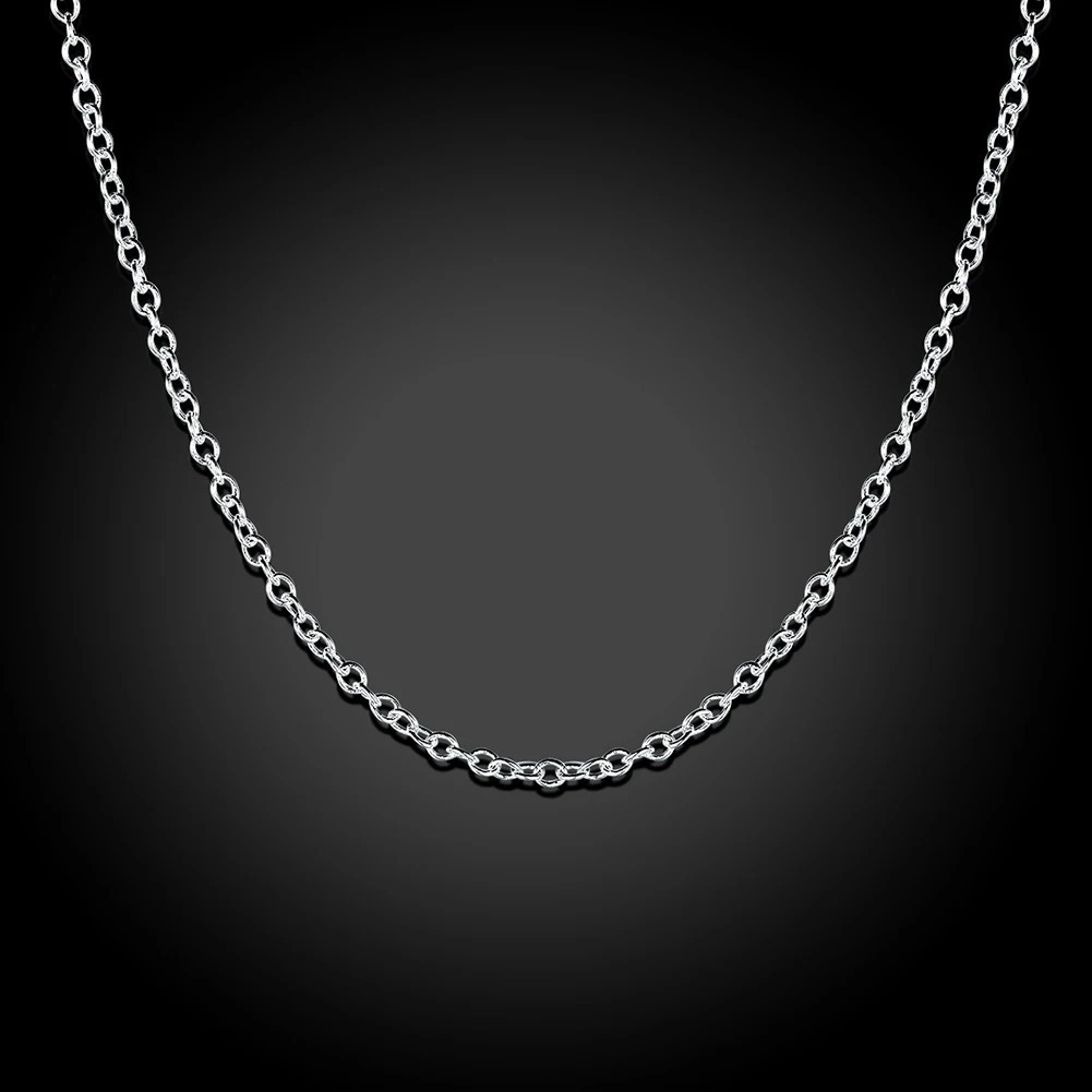 10PCS wholesale 925 sterling solid silver 1MM 16-30inch snake chain necklace