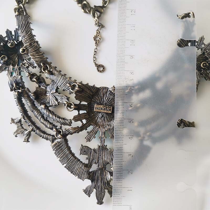 New 18″ Baublebar Collar Statement Necklace Gift Vintage Women Party Jewelry