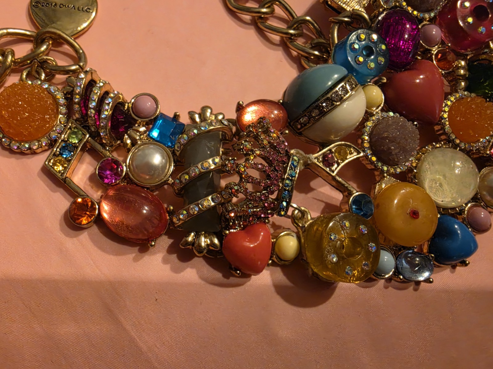Betsey Johnson preowned Necklace with defects. Trolls Collection