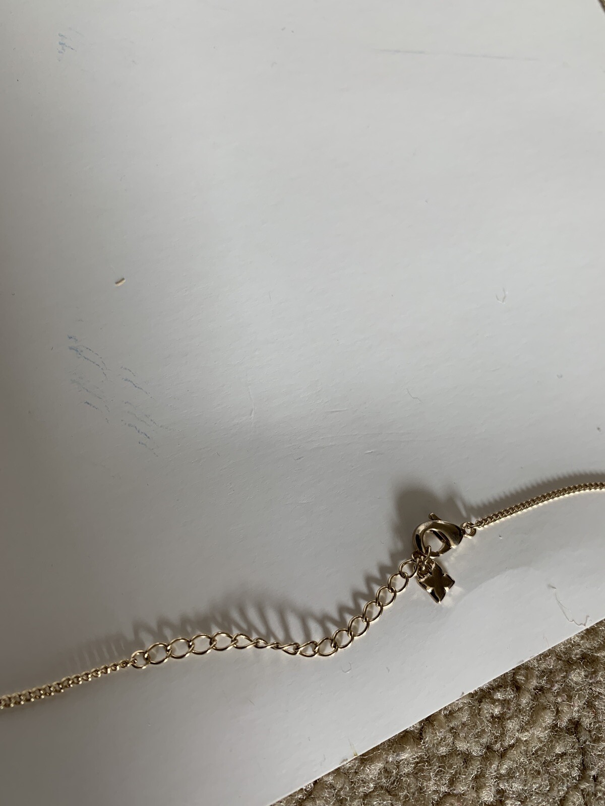 BCBGMAXAZRIA Womens Gold Colored Jeweled One Size Fits All