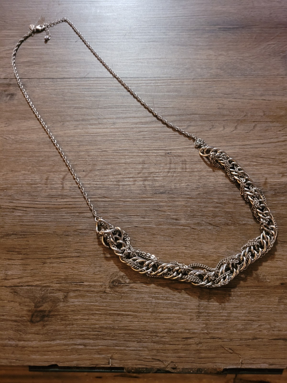 AEO American Eagle Outfitters Silver Tone Necklace Chain Women’s Fashion Jewelry