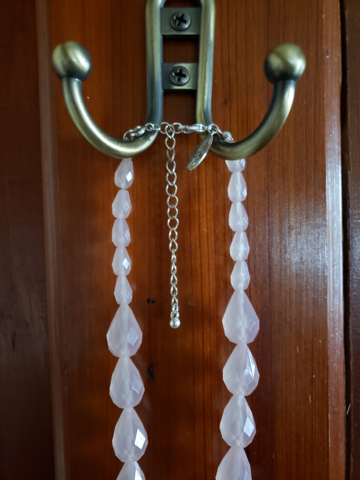 Mark Pink Beaded Necklace Fashion Statement Jewelry Avon
