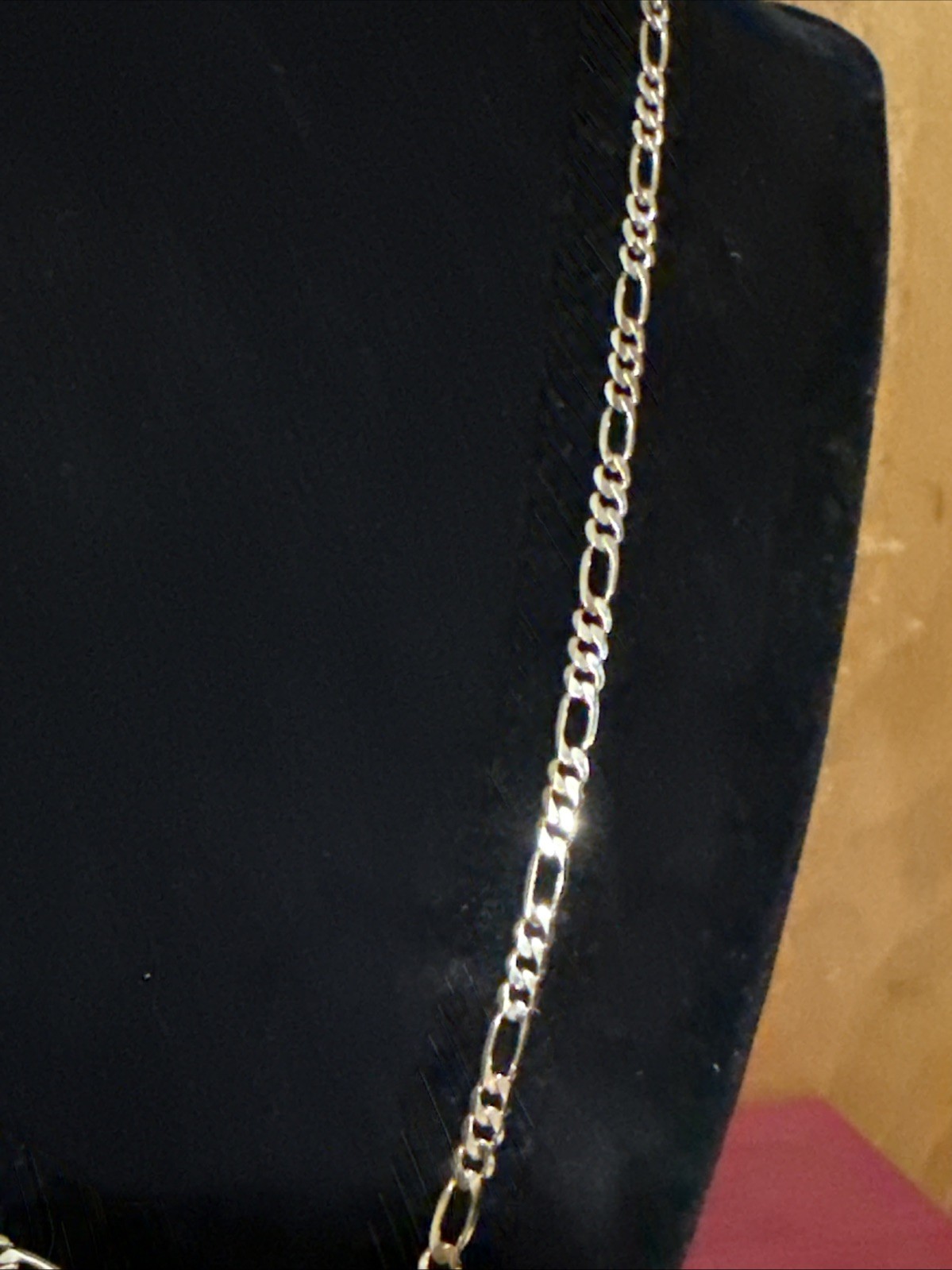 Xuping XP Saint Jude Pendant Figaro Chain Gold Plated CZ Necklace New
