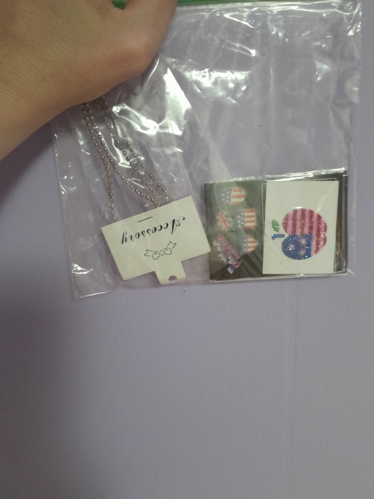4th Of July Bag Has A Necklace, Tattoos