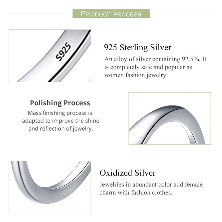 S925 Sterling Silver Necklaces For Women Simple Chain Fashion Minimalist Pendant