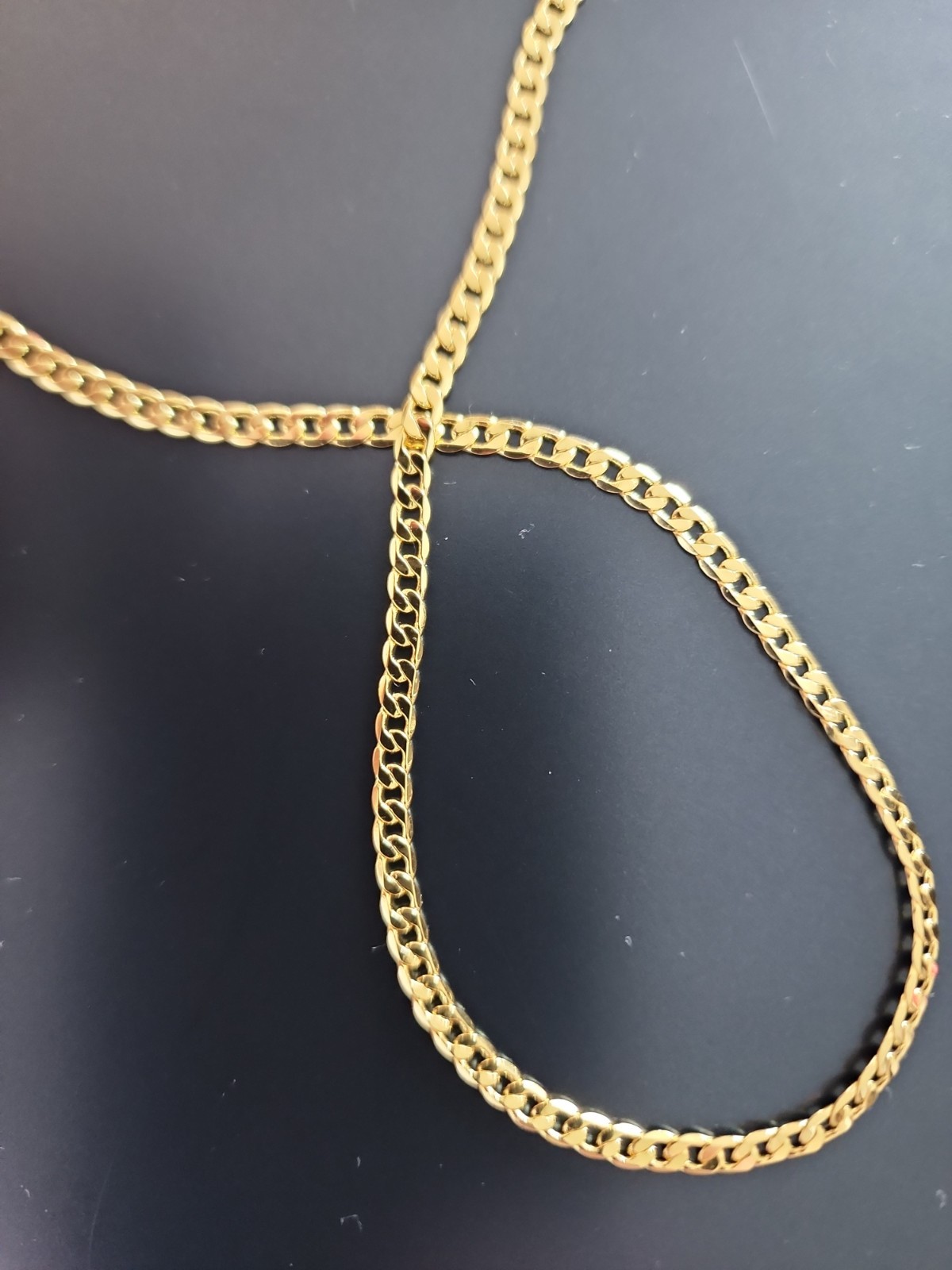 750 ITALY Gold Filled 24″ Mico Cuban Link Chain