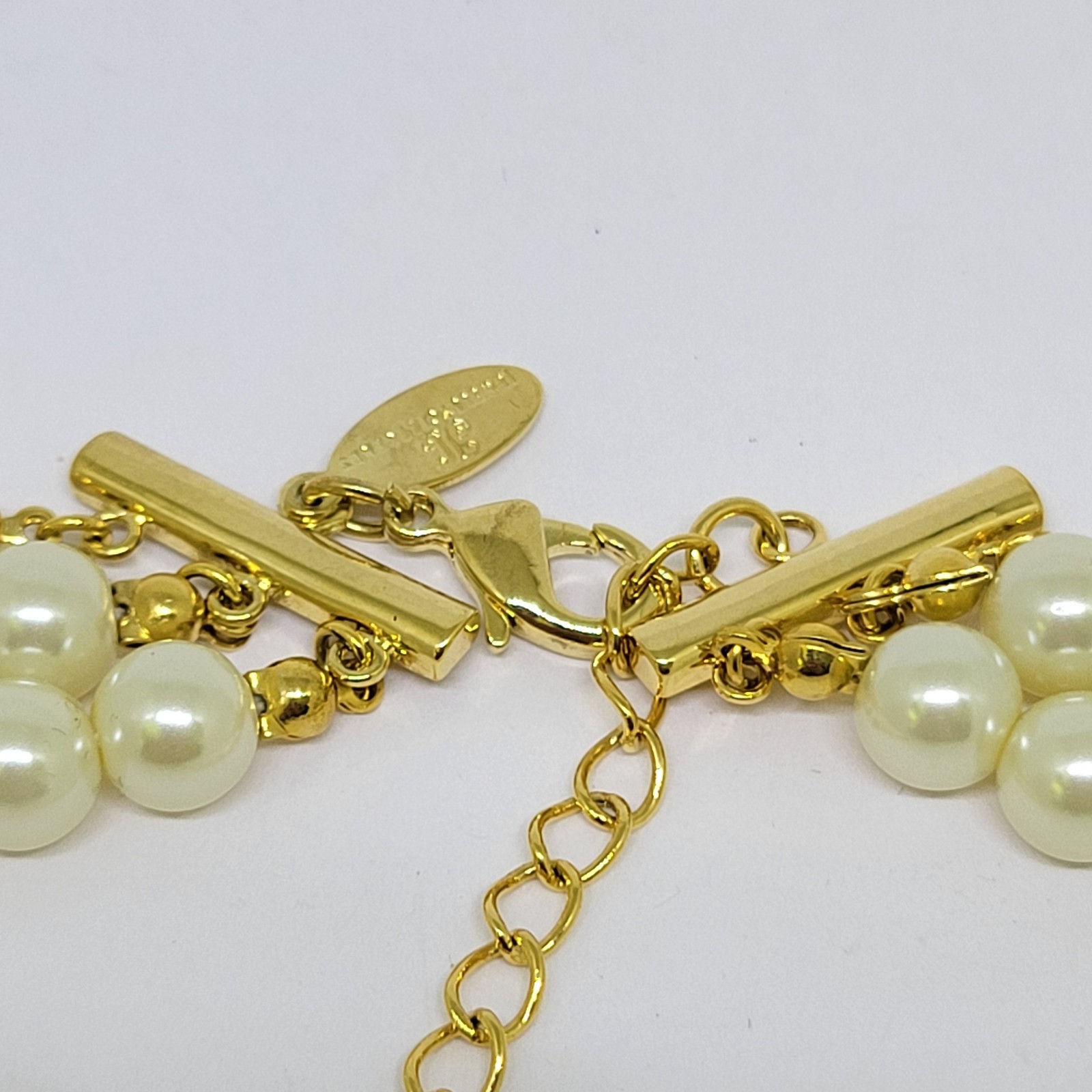 HSN Jewelry Of Legends Stacey Whitmore Multi 3 Strand Pearl Pendant Necklace