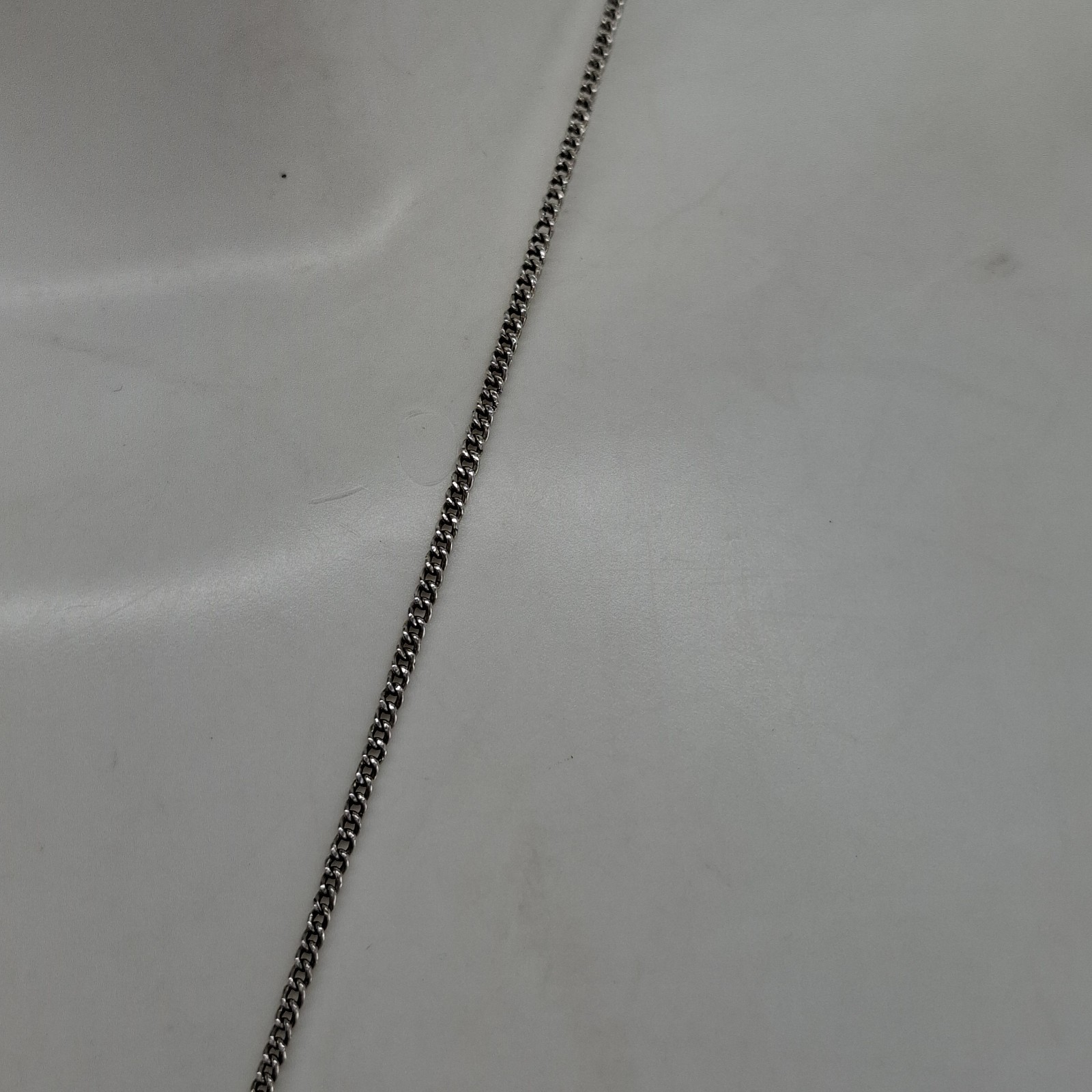 Siam Marked Sterling Silver Black Niello Pendant Necklace Chain 9.41 g Jewellery