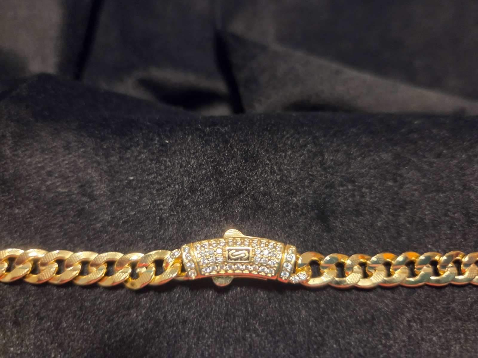 14k Yellow Gold Filled Monaco Cuban Necklace