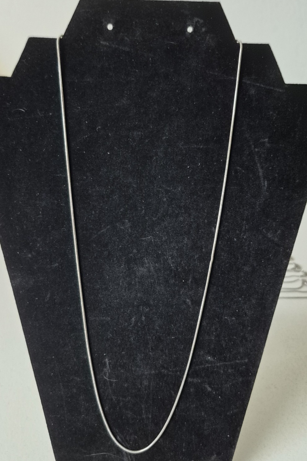 Lot of 13 Silver Tone Round Snake Chain 22″ Lobster Clasp