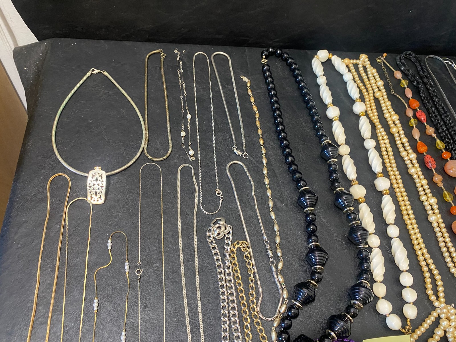 Necklace lot 55 necklaces jewelry pendant beaded chain mixed brands
