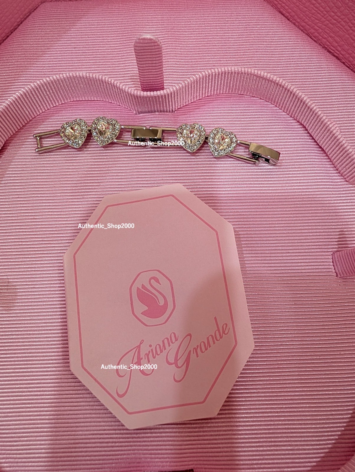 New in Gift Box 100% Authentic Ariana Grande x SWAROVSKI Tennis necklace 5720857