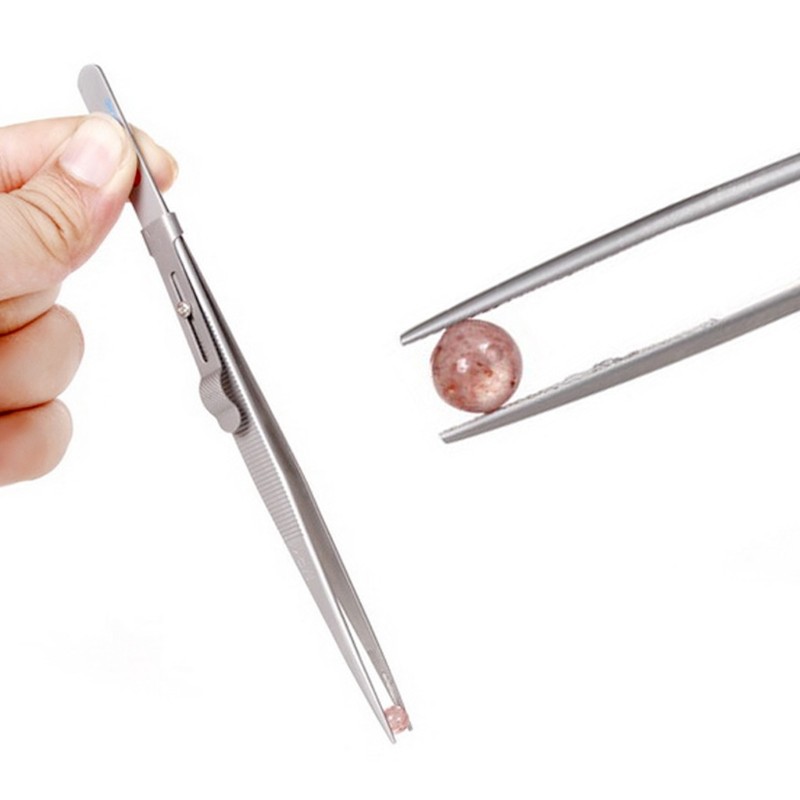 Stainless Steel Tweezers Jewelry Making Tools DIY Epoxy Resin Mold Tools