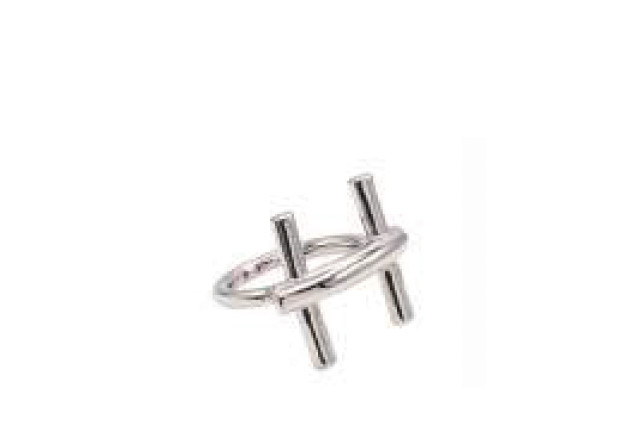 CXC Jewelry ring silver plated made in Spain size 8