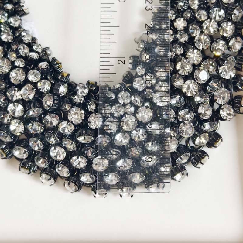 16″ Zara Rhinestone Cluster Statement Necklace Chic Women Party Vacation Jewelry