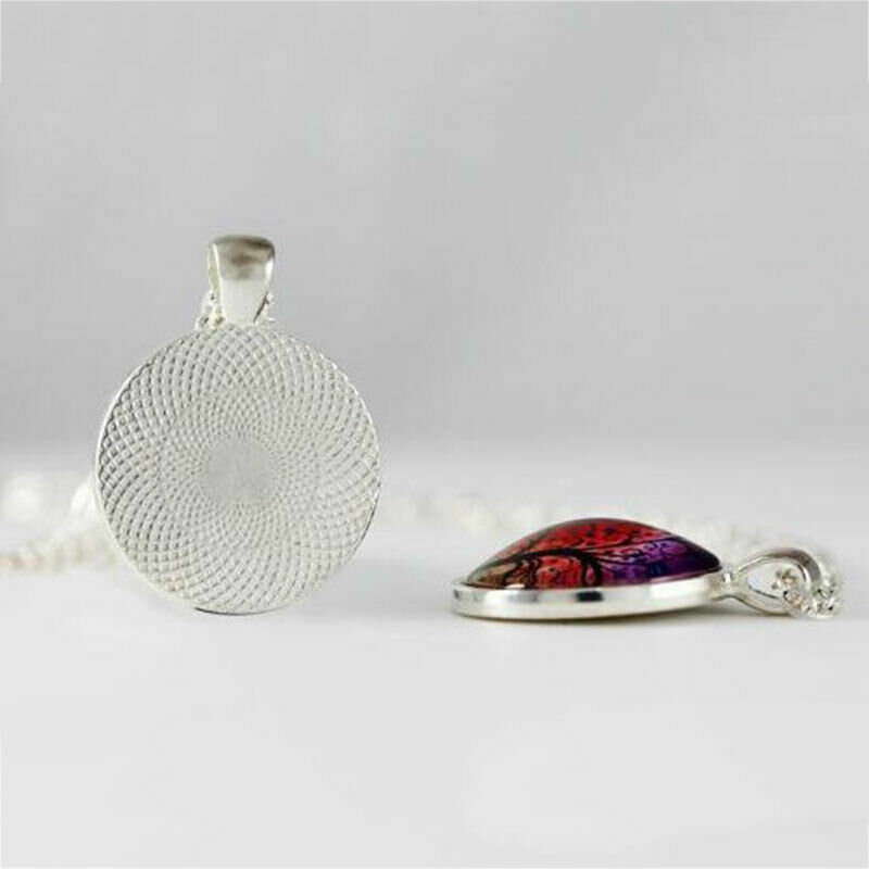 AC DC MUSIC ROCK BAND handmade Pendant 925 Sterling Silver 20″ Necklace women
