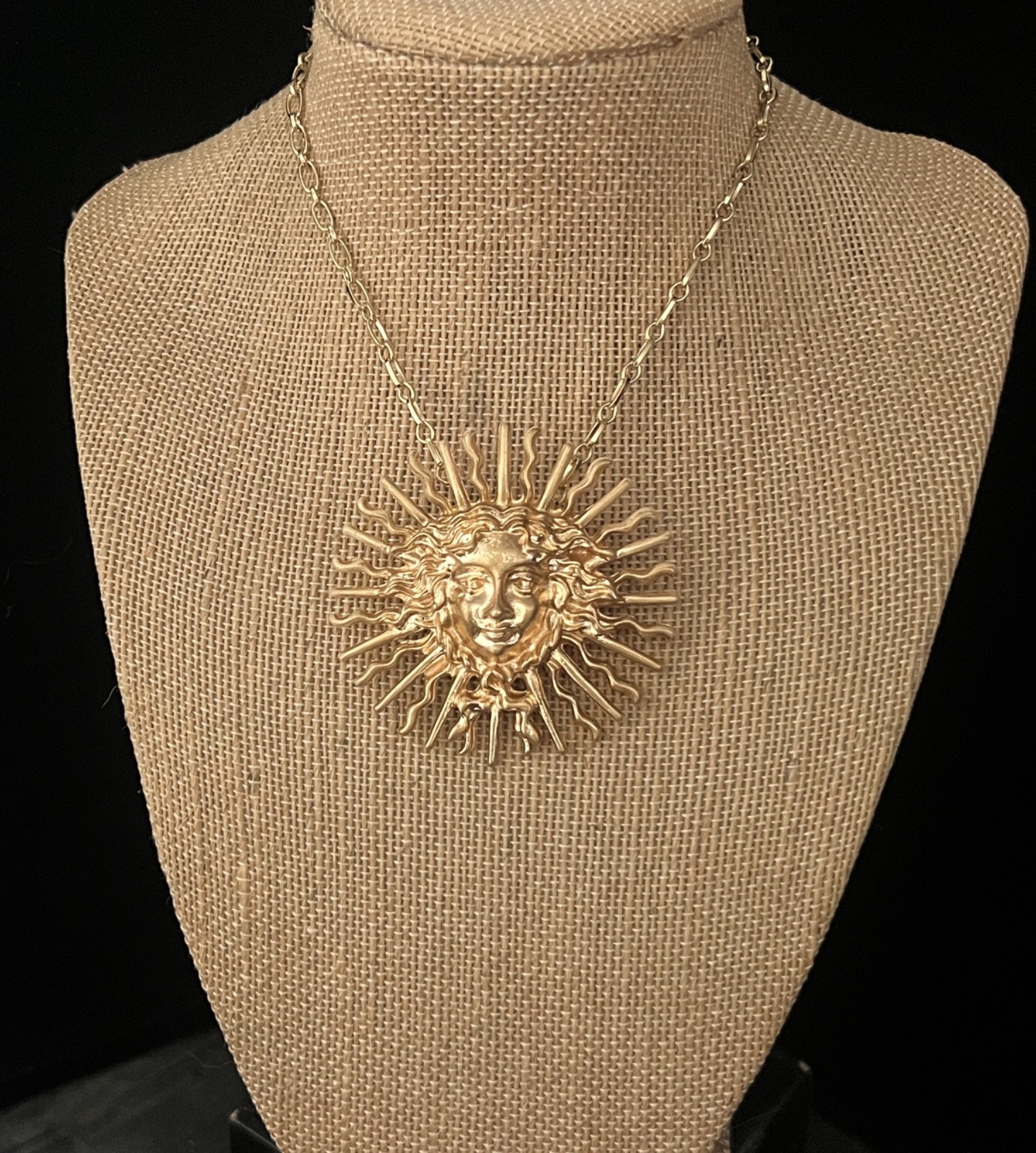 Medusa Necklace Art Nouveau Goddess Gorgon Pendant Art Nouveau Jewelry