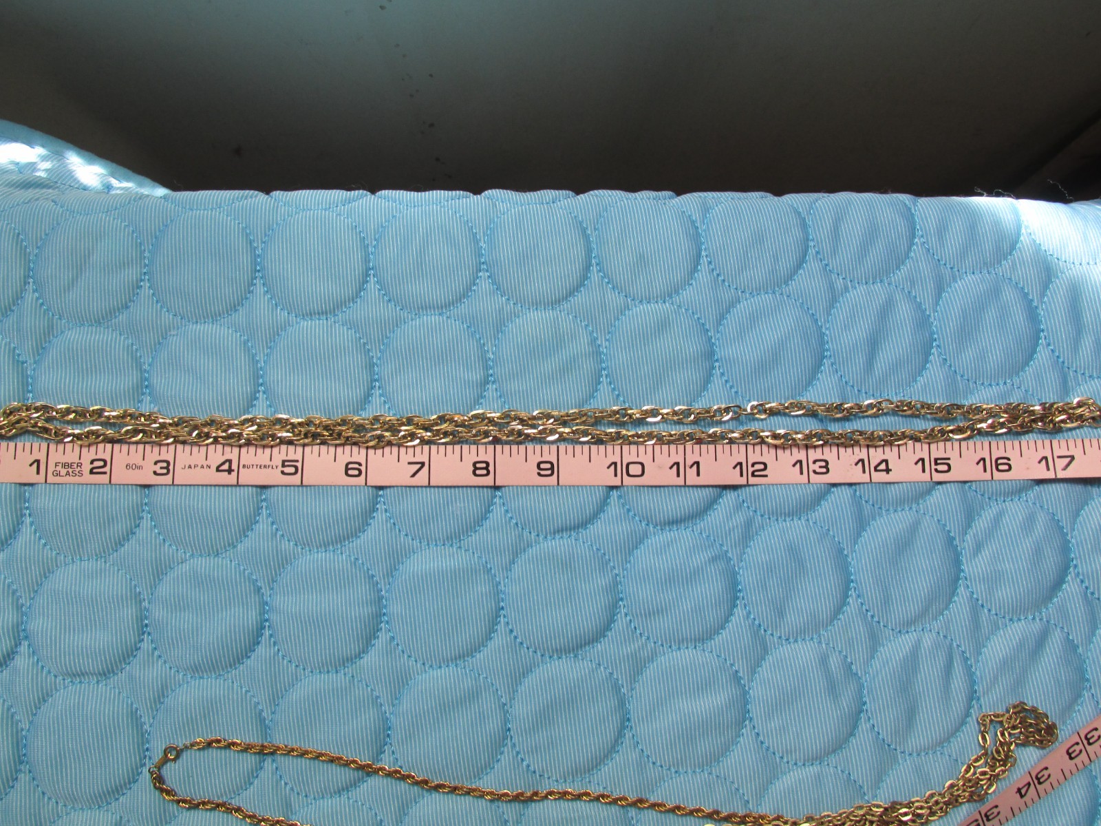 Necklaces – Lot of 4 Vintage gold tone Assorted styles and lengths Statements VG