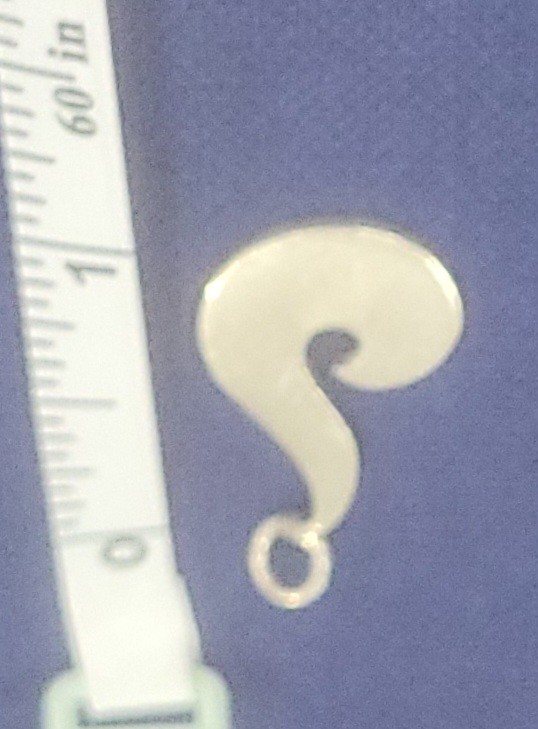 Sterling Silver 925 Meaning Of Life Symbol Pendant/Charm