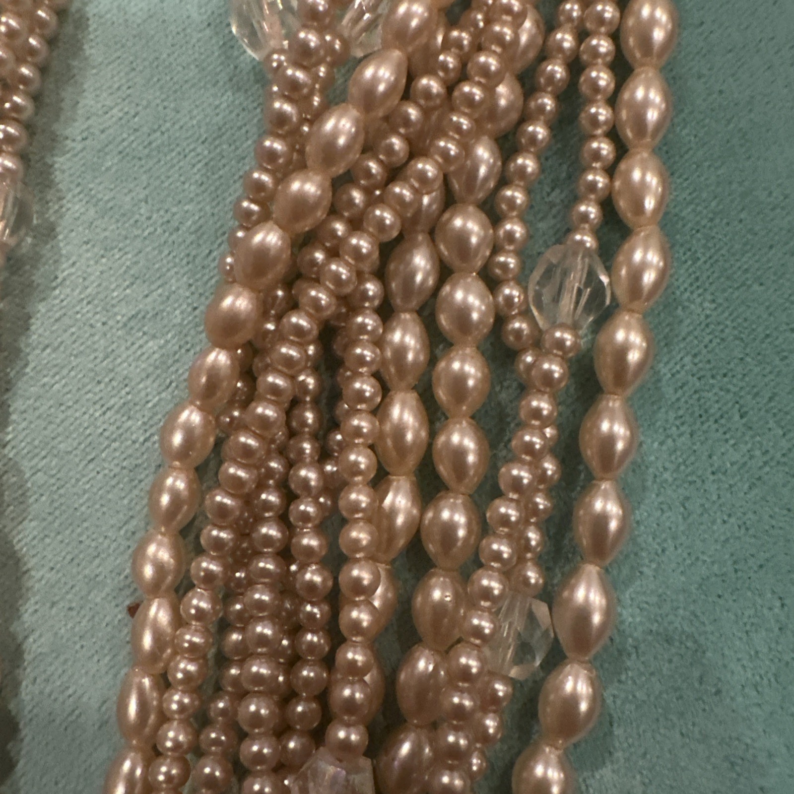 Pearl Fashion Jewelry Necklace 17 Inches