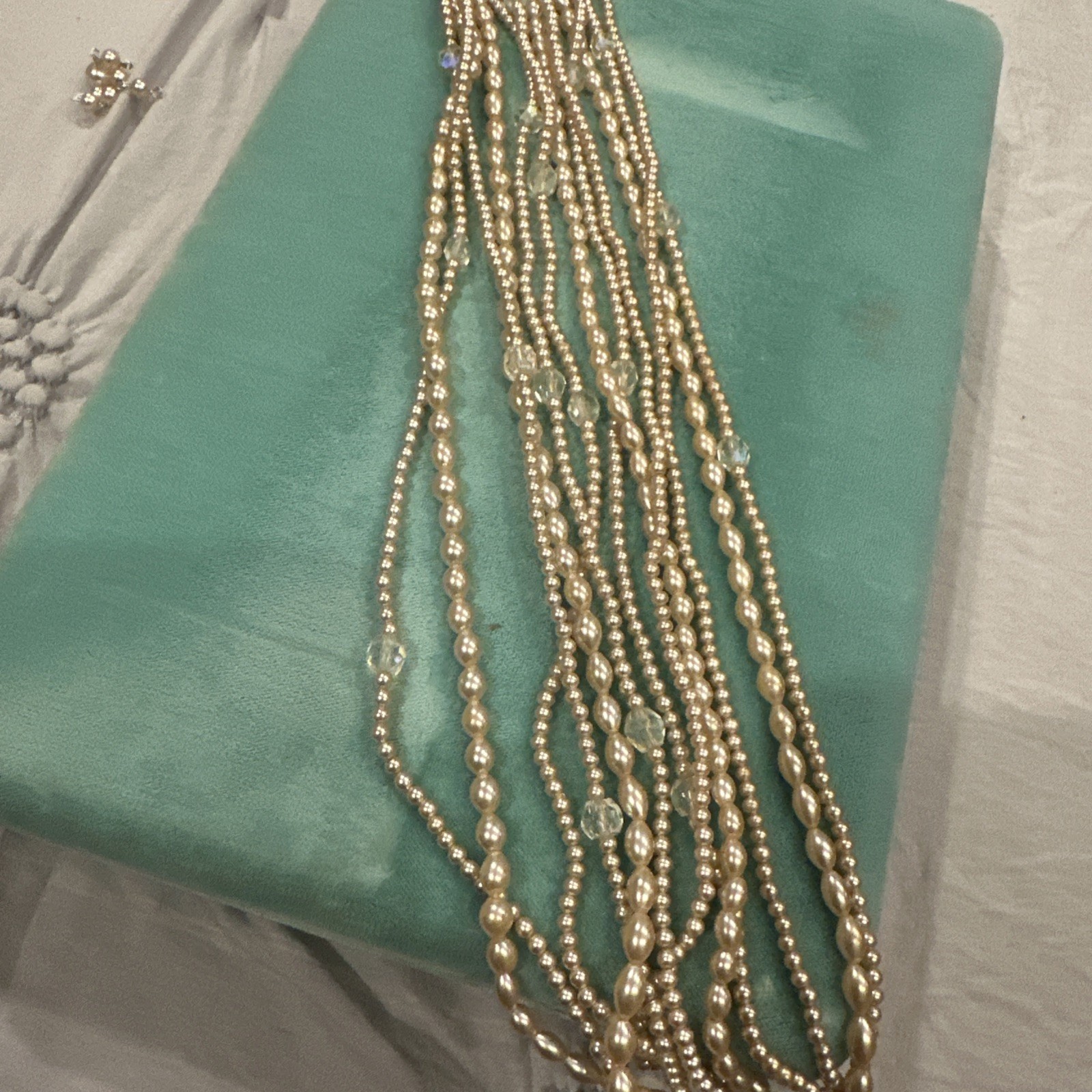 Pearl Fashion Jewelry Necklace 17 Inches
