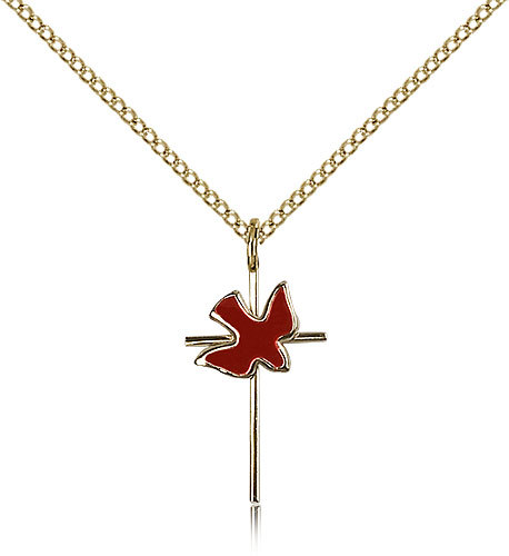 Gold Filled Cross Necklace For Women On 18 Chain – 30 Day Money Back Guarantee