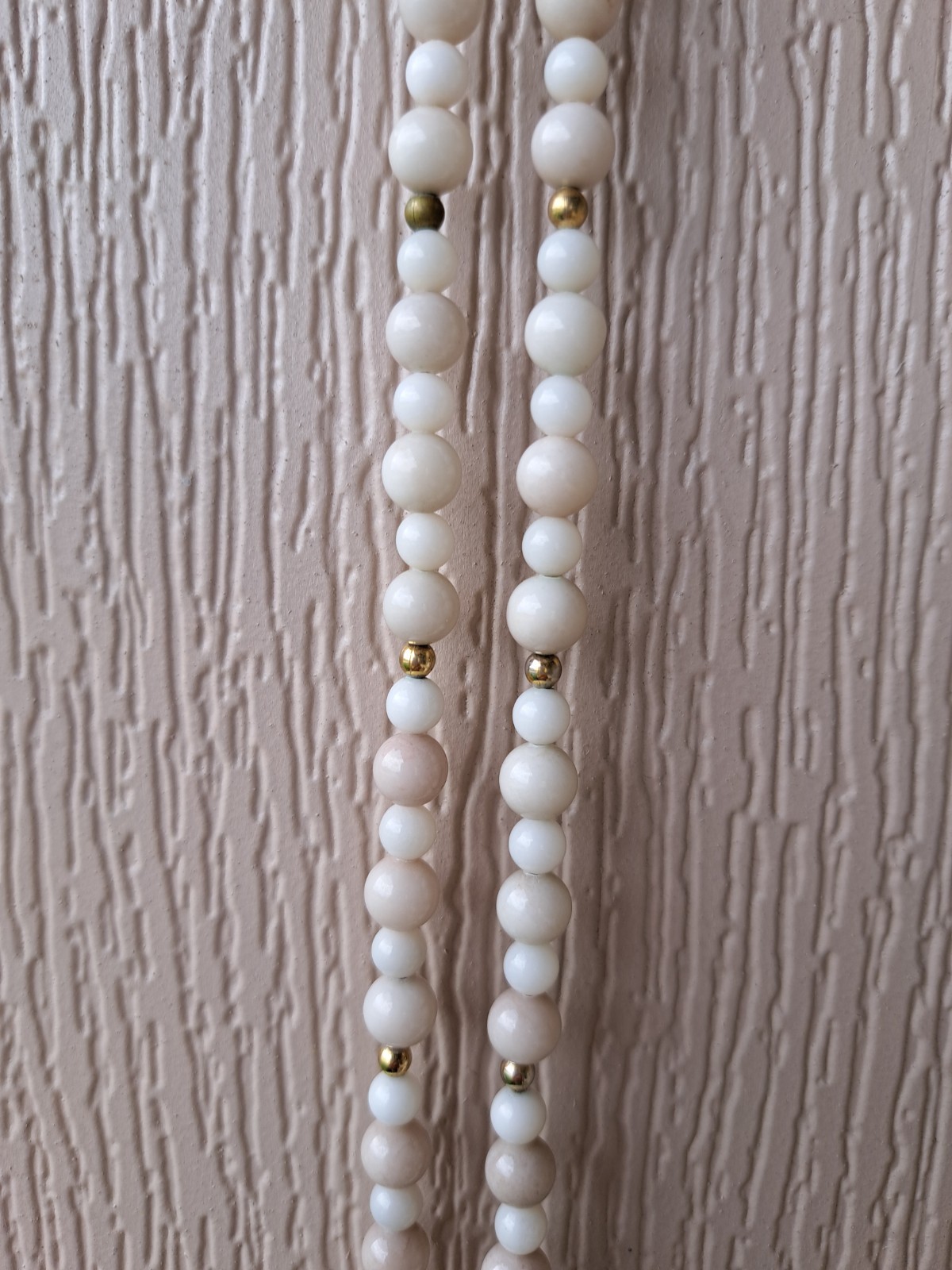 Karla Jordan Bohemian Beaded Necklace Shell Pendant