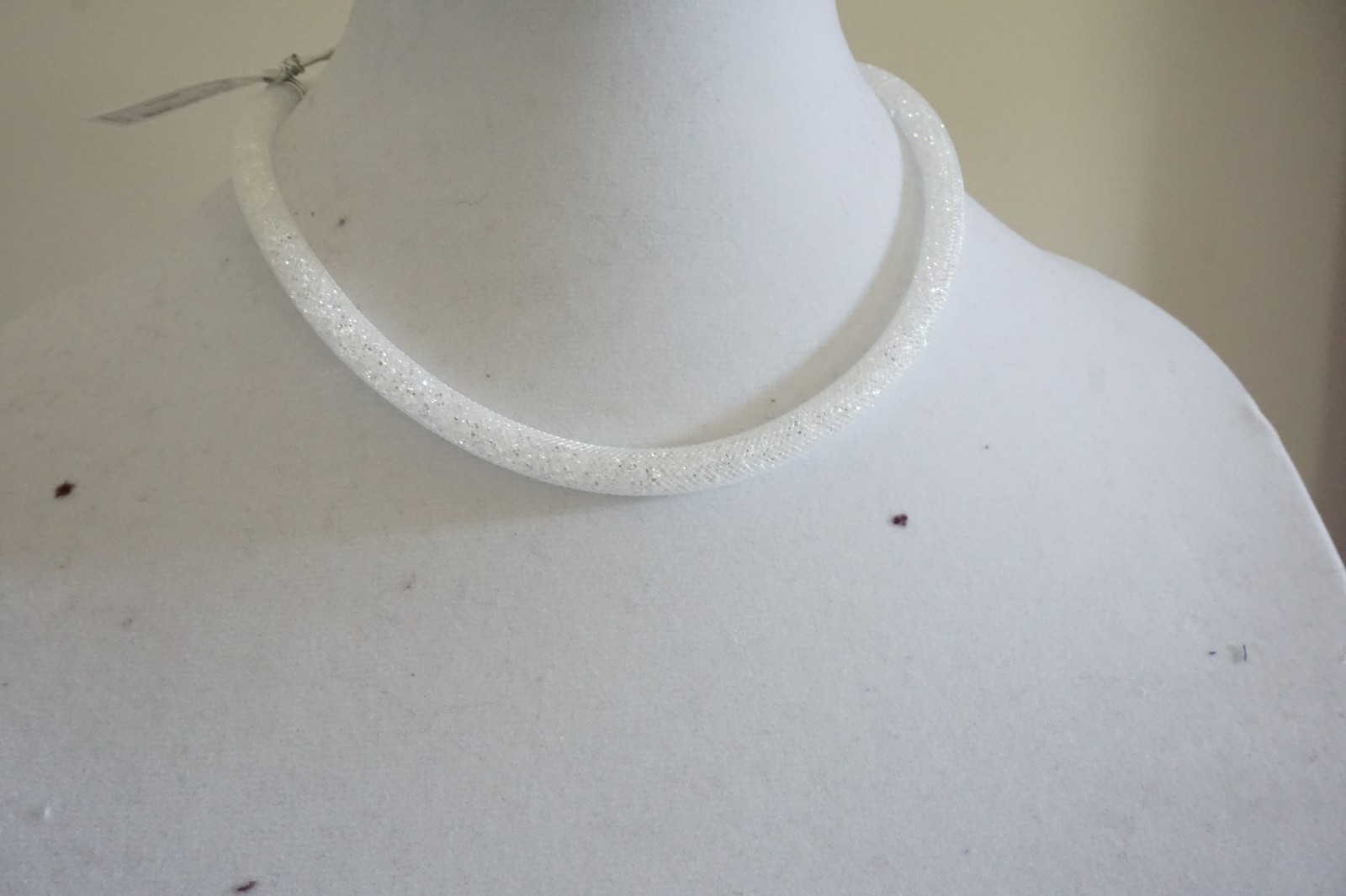 Swarovski Palladium-Plated Mesh Crystal White Silver 5119069 WITHOUT BOX