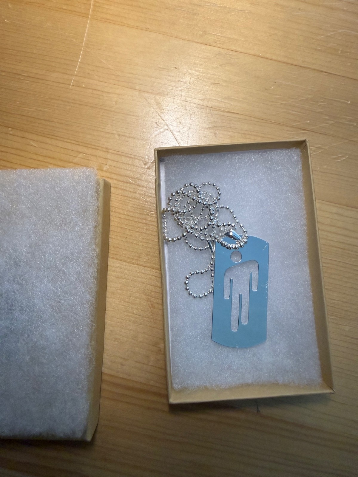 AUTHENTIC Billie Eilish Blohsh Die Cut Dog Tag