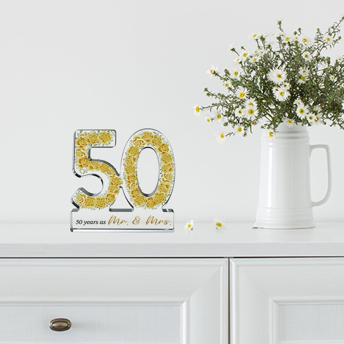 Gifts for 50Th Wedding Anniversary for Couple Parents Husband Wife Women Men 50