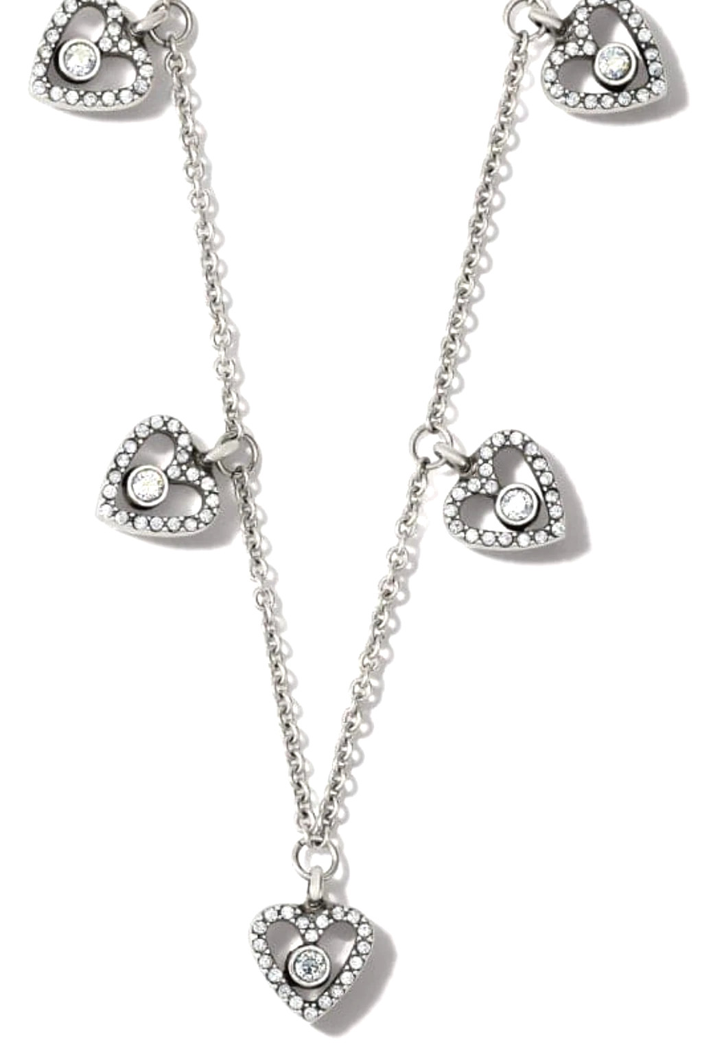 NWTag Brighton Illumina PETITE HEART Collar Necklace MSRP $108