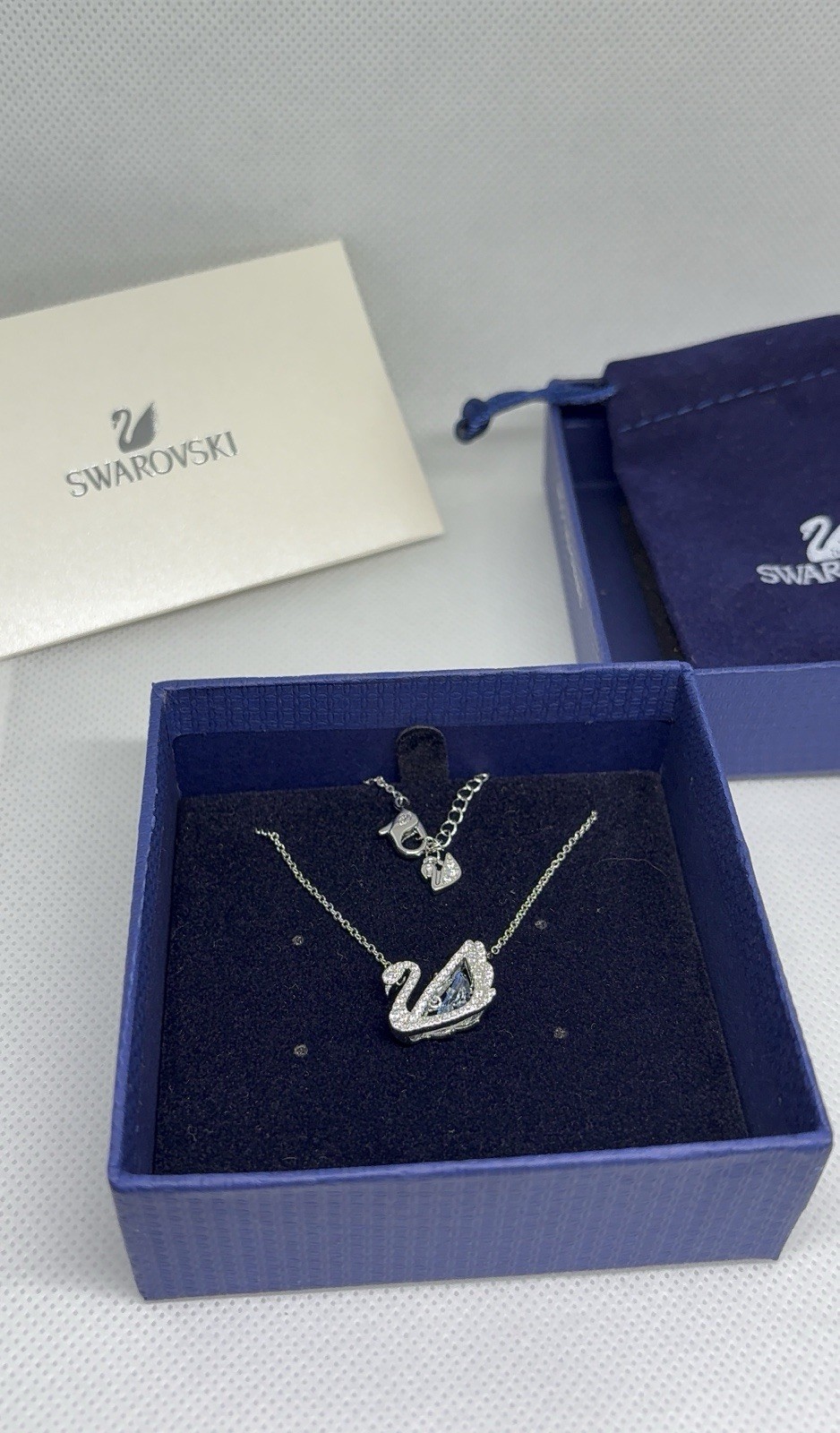 Swarovski Dancing Swan Necklace