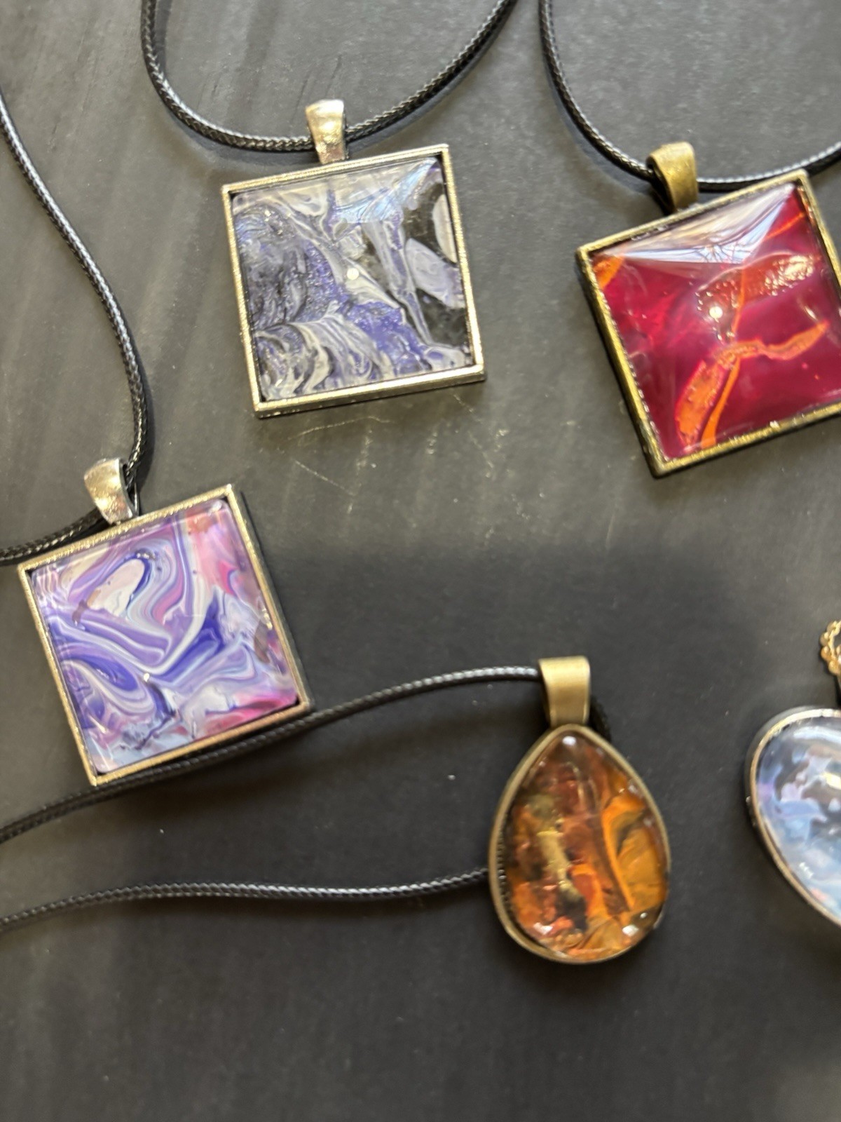 Homemade Necklaces. All Homemade Carefully Done. Each One Individual.none Alike.