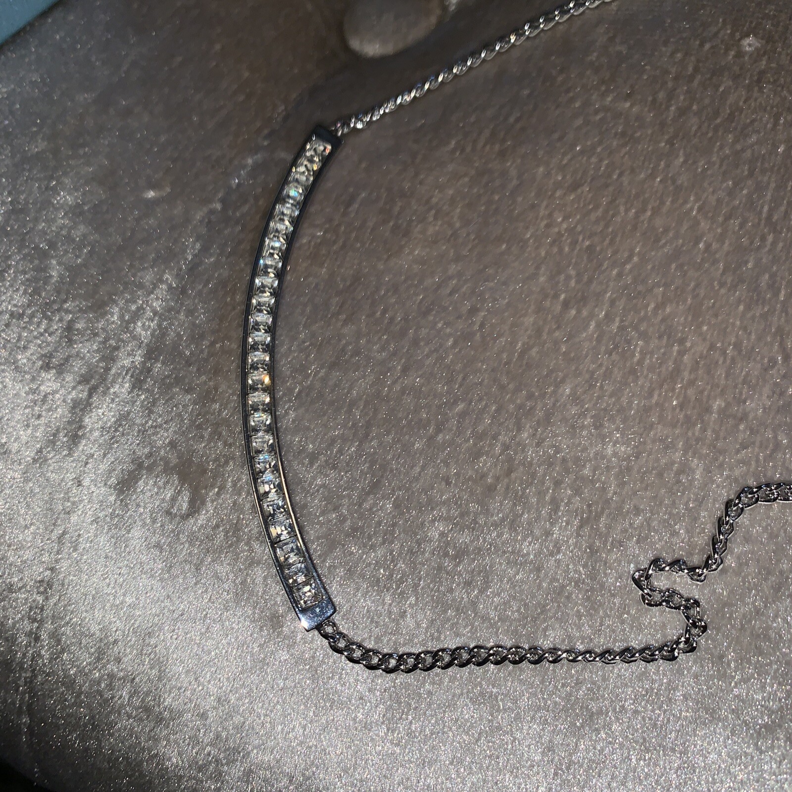 Swarovski bar none Necklace