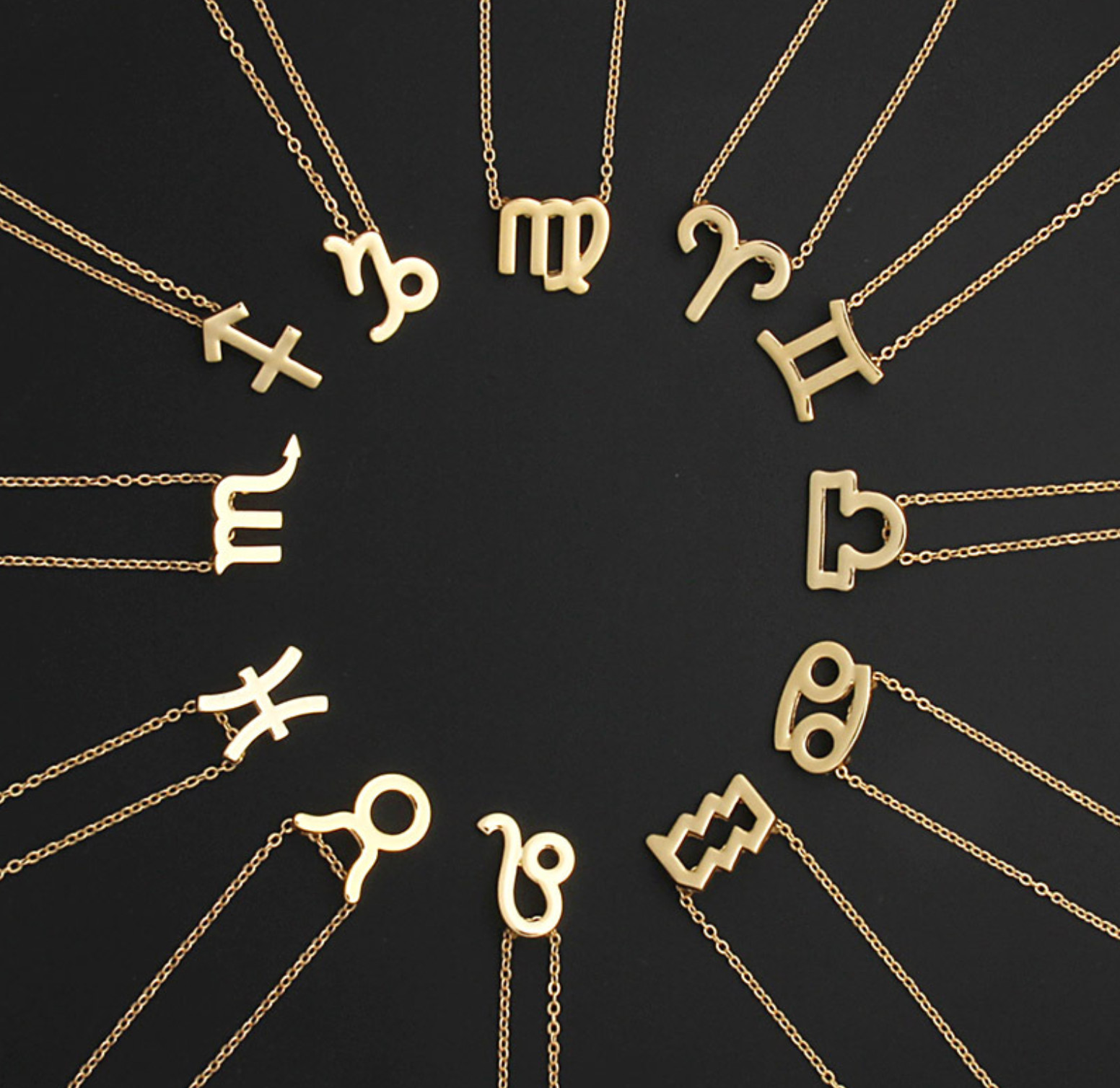 Horoscope Zodiac Necklaces All Signs Leo Wholesale Lot of 34 NEW in package