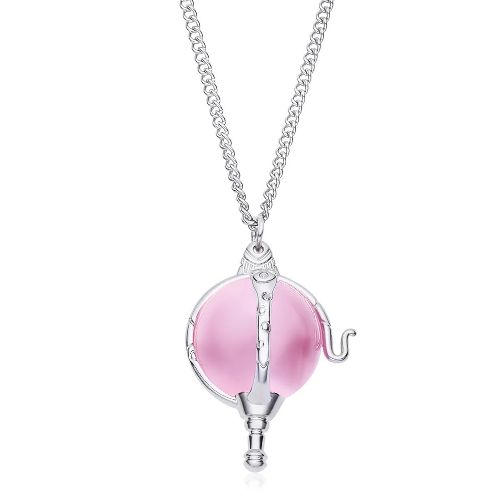 Heart of Kandrakar Pink Crystal Pendant Innovative Fashion Romantic Cartoon.