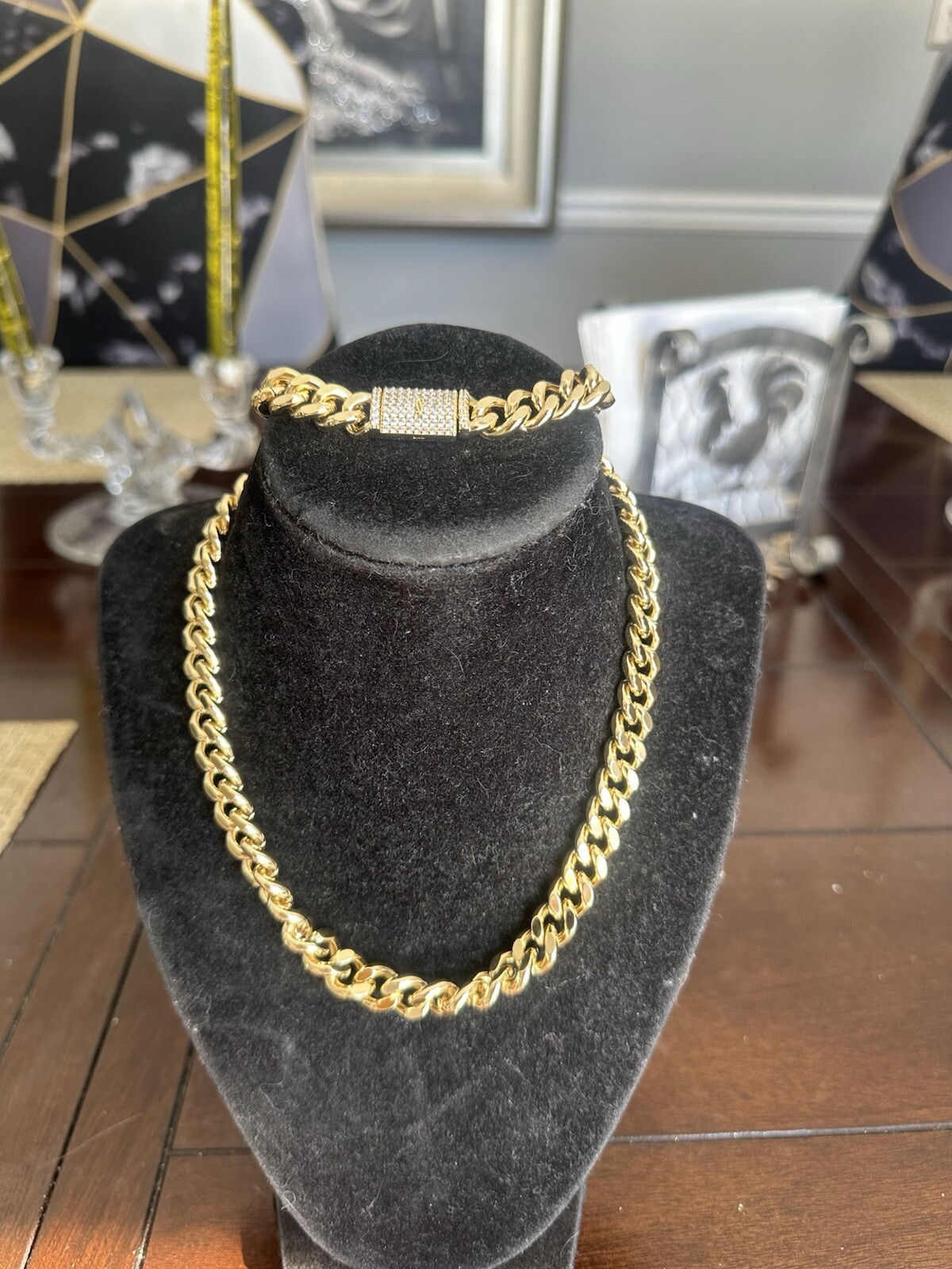 Monaco Chain & Bracelet 14k XP Gold