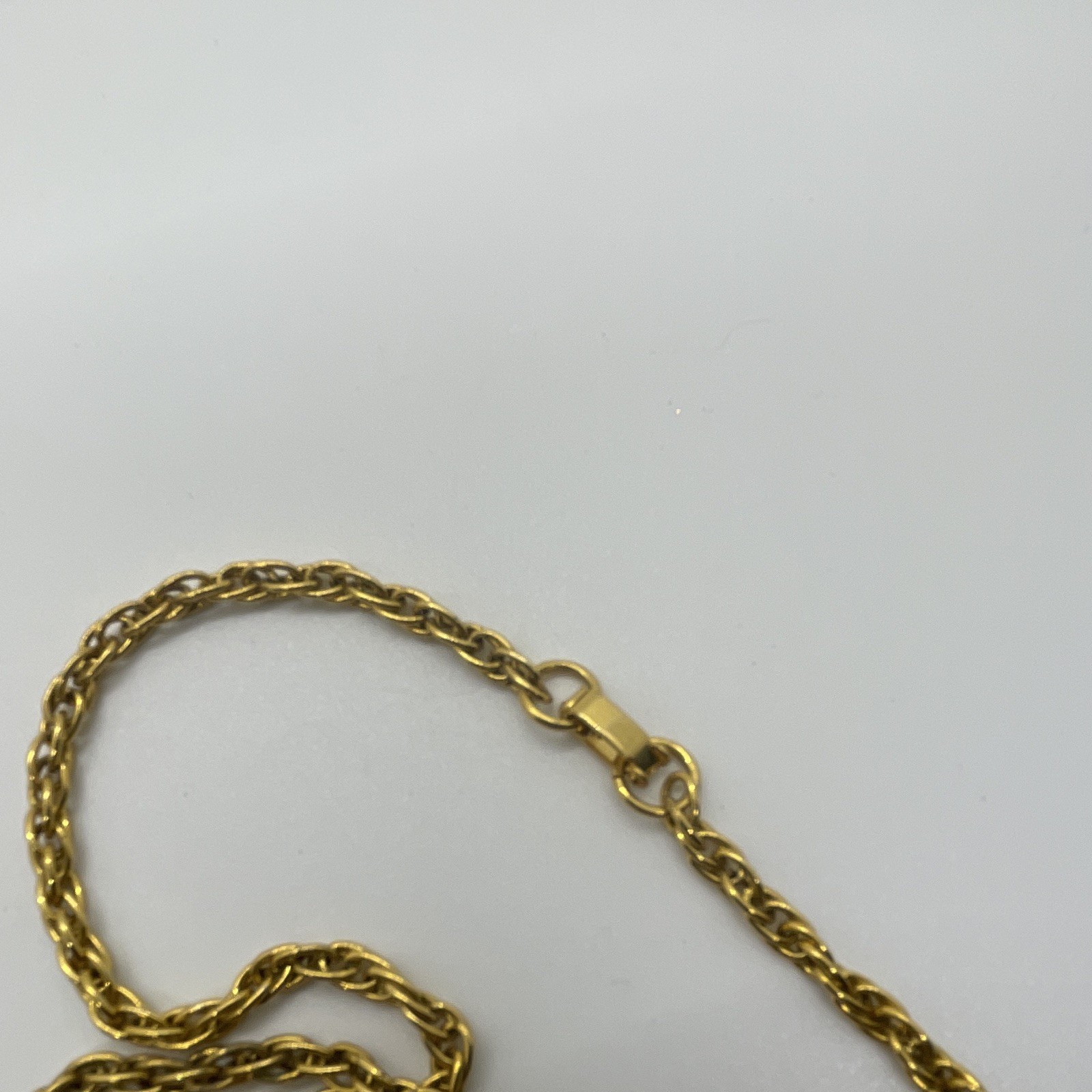Vintage Arthur Pepper ART Floral Heart Rhinestone Necklace Signed Gold Tone