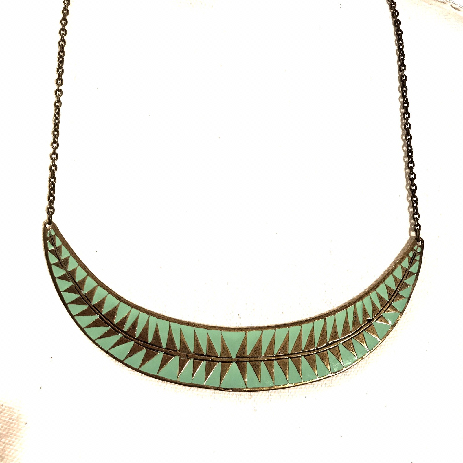 Dream Collective By Kathryn Bentley Handcrafted Eye Dazzler Collar Necklace MCM