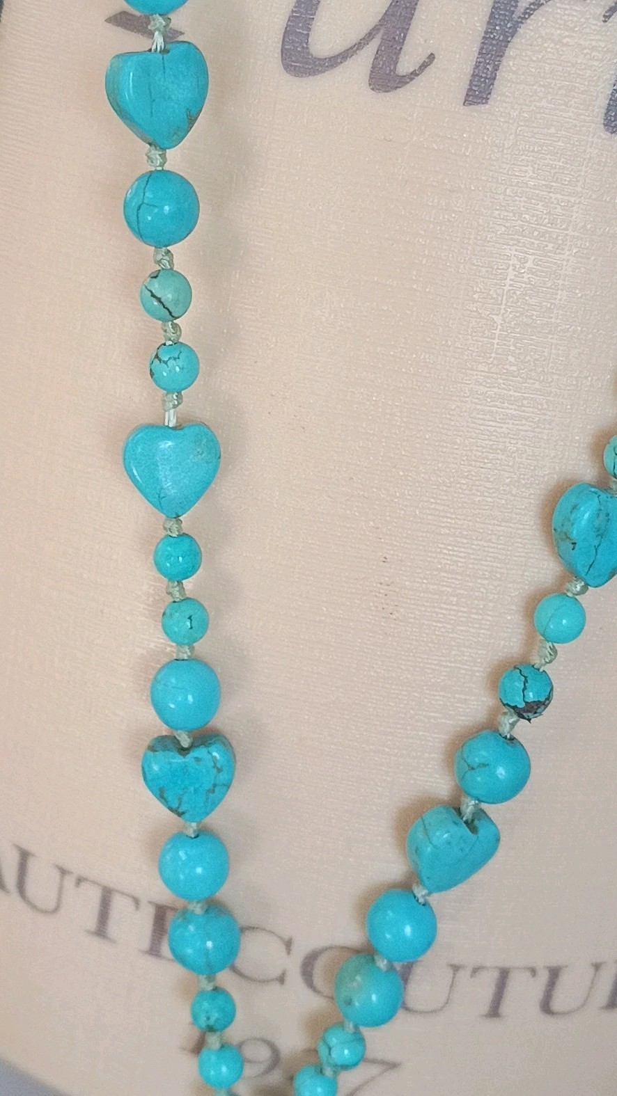 Lola Rose Ruth Vintage Necklace Turquoise 48 cm BN