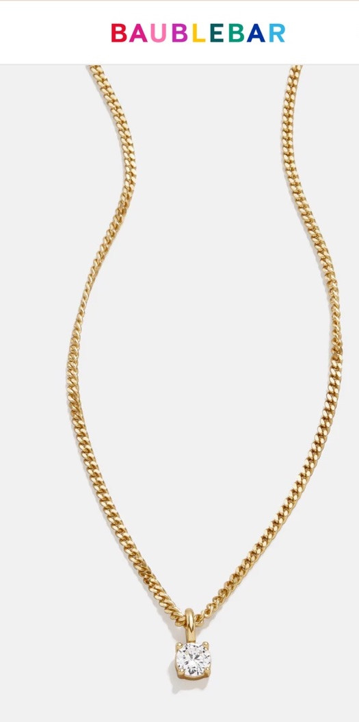 Baublebar Victoria 18K Gold Necklace