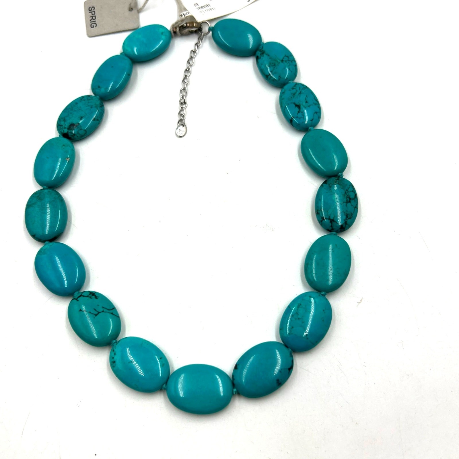 SPRIG Faux Turquoise Howlite Necklace NEW Southwestern Western Country Bohemian