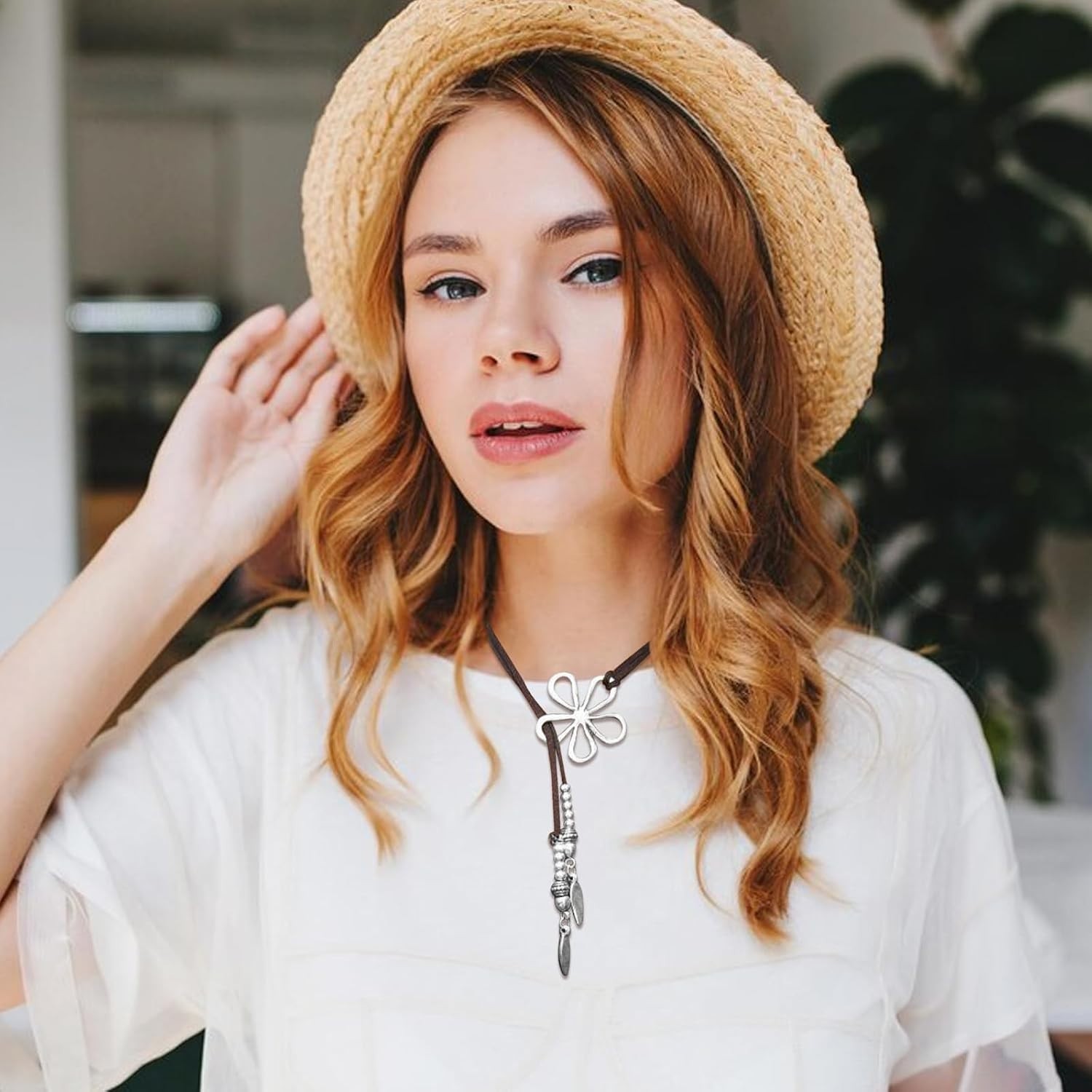 Unique Handmade Boho Necklace – Perfect Gift for Women Who Love Western Style