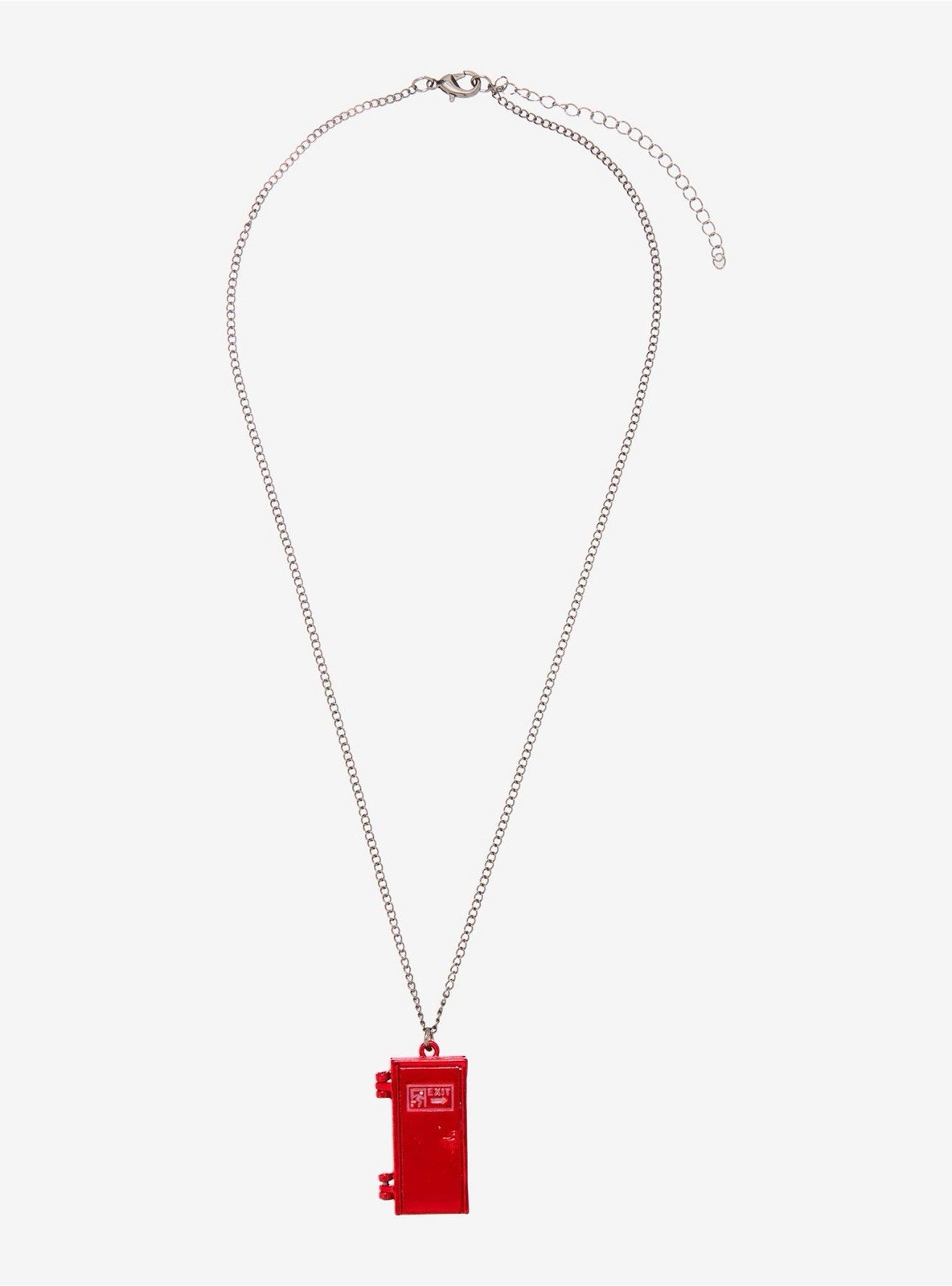 The Amazing Digital Circus Pomni Exit Door Glow-In-The-Dark Locket Necklace New